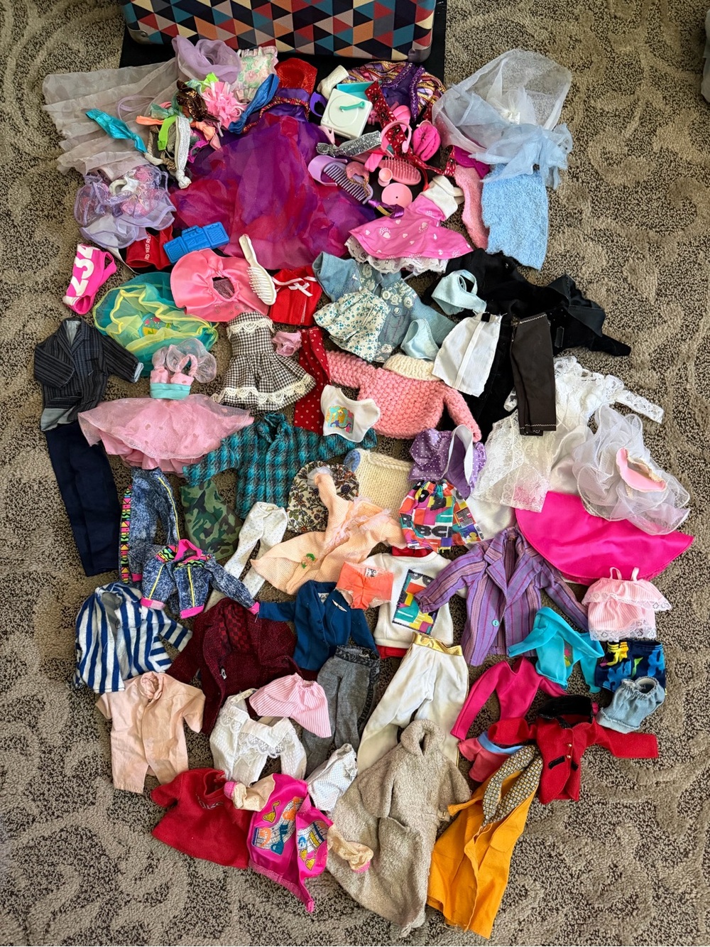 Barbie Lot of Clothes Fashion Dolls Vintage 90s Collectible Doll Dresses Pants